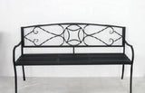 Outdoor Play Equipment: Otis Metal Garden Bench 150x87cm