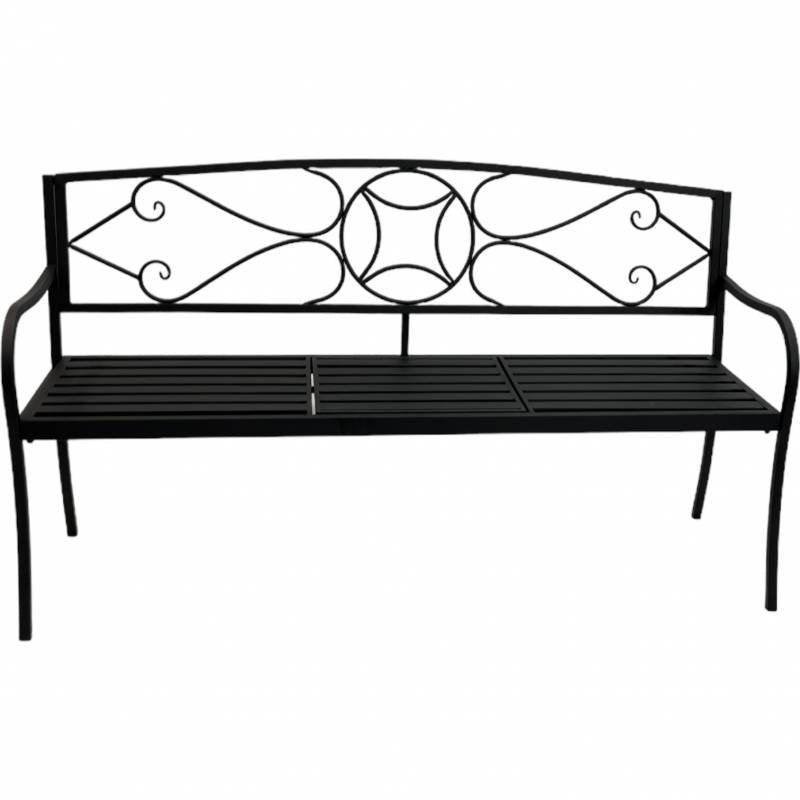 Outdoor Play Equipment: Otis Metal Garden Bench 150x87cm