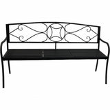 Outdoor Play Equipment: Otis Metal Garden Bench 150x87cm
