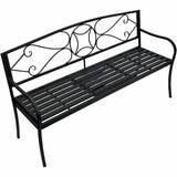 Outdoor Play Equipment: Otis Metal Garden Bench 150x87cm