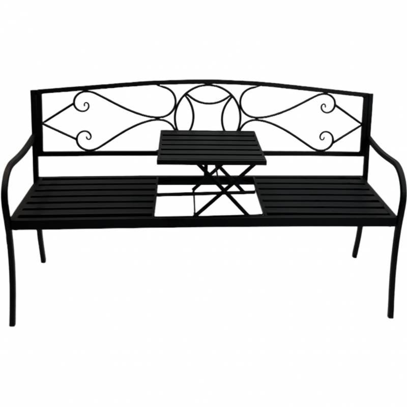 Outdoor Play Equipment: Otis Metal Garden Bench 150x87cm