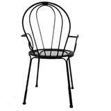 Outdoor Play Equipment: Set 2 Outdoor Vintage Chair w Arms 88cm