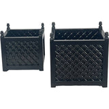 Cooking Ranges: Set 2 Hamptons Planter 45cm, 40cm