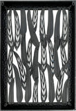 Wall Storage Racks: Xlarge Leaves Metal Wall Art 102x152cm