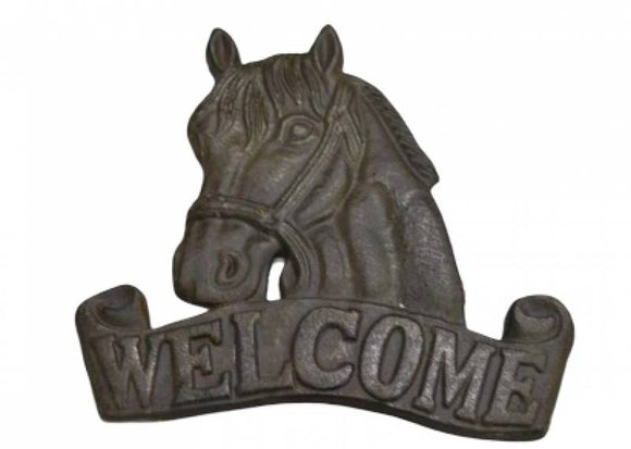Welome Horse Trivet 20x18cm