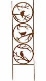 Outdoor Play Equipment: Garden Birds Stake Wall Art 97cm