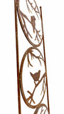 Outdoor Play Equipment: Garden Birds Stake Wall Art 97cm
