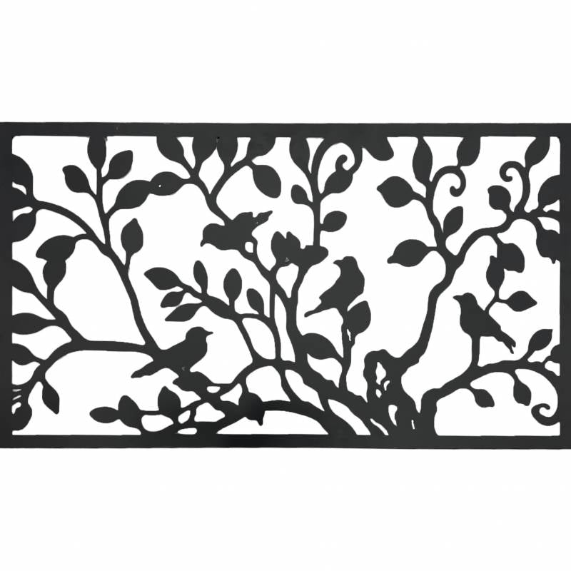 3D Wall Art: Bird Metal Wall Art 81x46cm