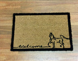 Automotive Decor: Welcome Doormat Door Mat 60x40cm
