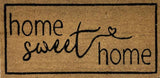 Door Mats: Large Home Sweet Home Doormat Door Mat 90x45cm