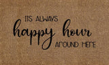 Gymnastics: Happy Hour Doormat Door Mat 60cm