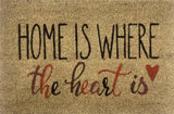 Automotive Repair & Speciality Tools: Home Is Where The Heart Is Doormat 60x2cm