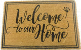 Safety Gates & Safety Accessories: Welcome To Our Home Doormat 60x40cm