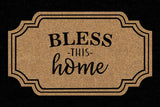 Posters, Paintings & Prints: Bless This Home Doormat 60x40cm