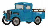 Beds & Bed Frames: Blue Truck Metal Wall Art 70x40cm