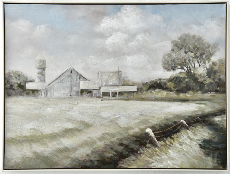 Country Framed Canvas 122cm