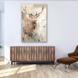 Posters, Paintings & Prints: Hulio Deer Framed Canvas 80x120cm