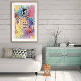 Perfume & Cologne: Luxury Perfume Artwork Framed W Glass Front 80x120cm