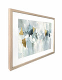 Posters, Paintings & Prints: Marsden Abstract Artwork Framed W Glass Front 80x60cm