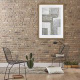 Easy Abstract Artwork Framed W Glass Front 60x80cm
