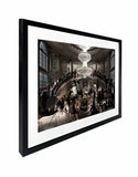 Posters, Paintings & Prints: Welcome To The Party Artwork Framed W Glass Front 80x60cm
