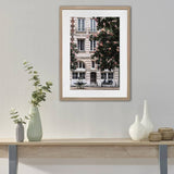 Posters, Paintings & Prints: Peaceful Parisian Artwork Framed W Glass Front 60x80cm