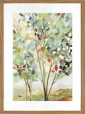 Posters, Paintings & Prints: Summer Tree Artwork Framed W Glass Front 60x80cm