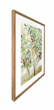 Posters, Paintings & Prints: Summer Tree Artwork Framed W Glass Front 60x80cm
