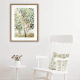 Posters, Paintings & Prints: Summer Tree Artwork Framed W Glass Front 60x80cm