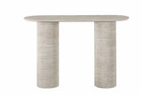 Boating Accessories: Elodie Console Table Travertine 120x78cm