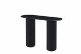 Elodie Console Table Black 120x78cm