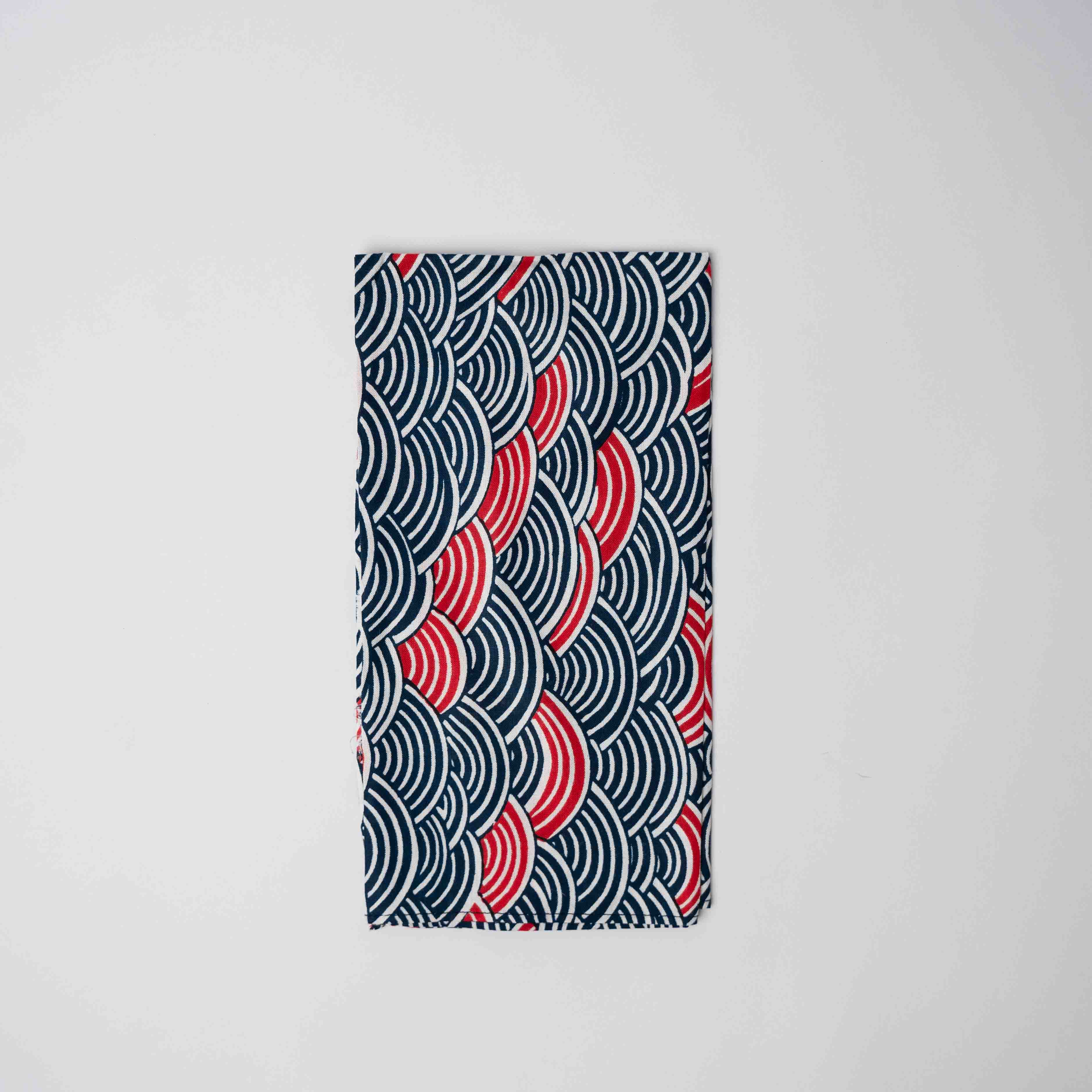 Gift Wrap Furoshiki 50cm Wave