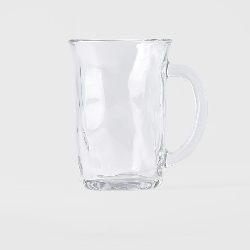 Disposable Cups: Glass Mug 300ml Free Form