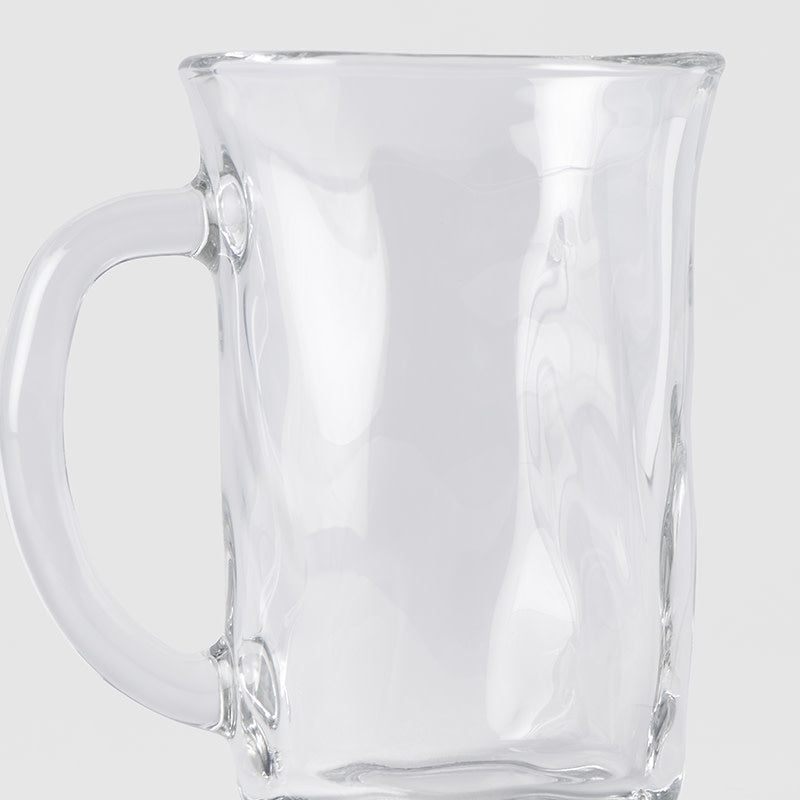 Disposable Cups: Glass Mug 300ml Free Form