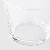 Disposable Cups: Glass Mini Tumbler Dimpled 220ml
