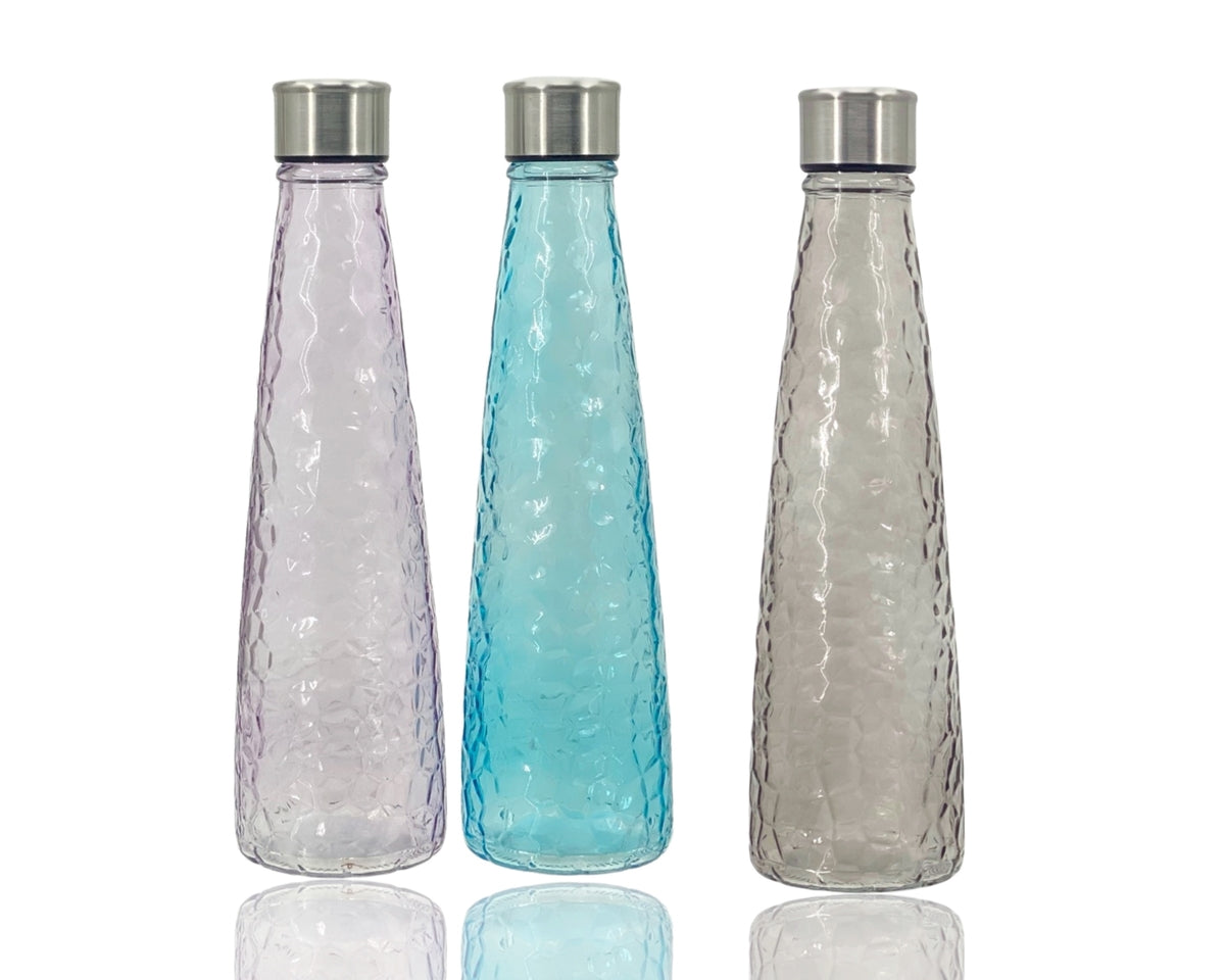 Kitchen & Bathroom DIY: bulk 12 Coloured Water Bottle 750ml Assort