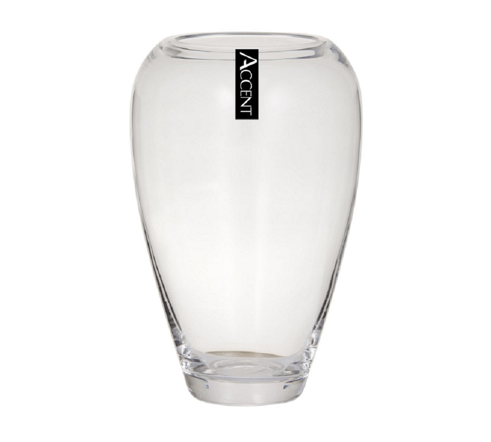 Artificial Flowers & Plants: bulk 4 Roselle Glass Vase Flower 24cm