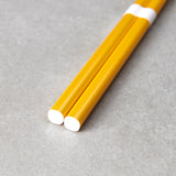 Chopsticks Lacquered Gold & White