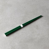 Chopsticks Lacquered Dark Green & White