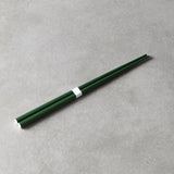 Chopsticks Lacquered Dark Green & White