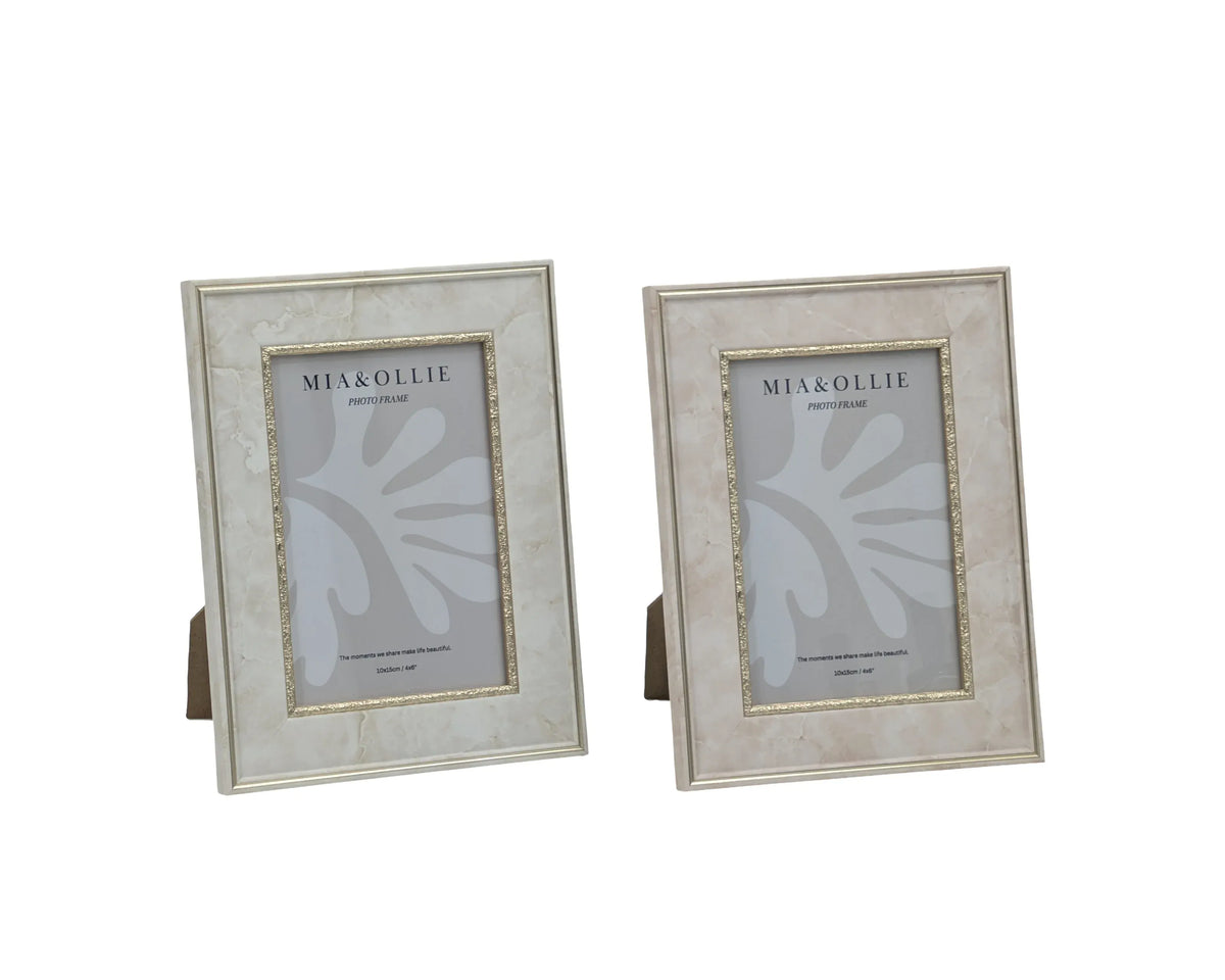 Bulk 24 Ps Photo Frame Florence 10x15cm 4x6in 2 Asst