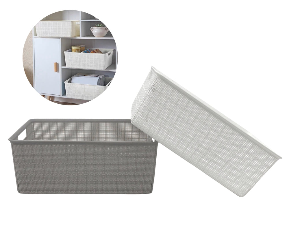 Kitchen & Bathroom DIY: bulk 12 Rect Tray Assorted 35cm