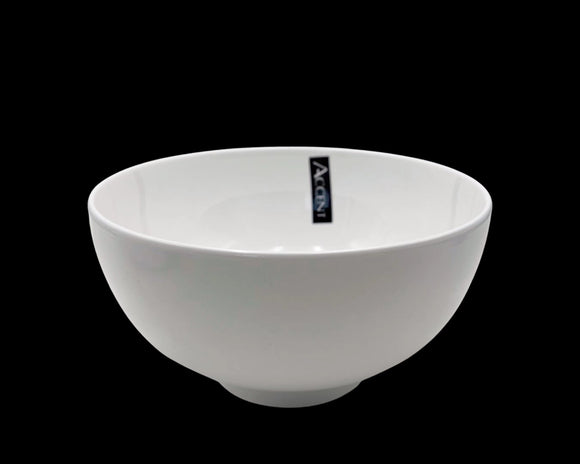 bulk 24 White Fine Bone China Bowl 7ln 18x10cm
