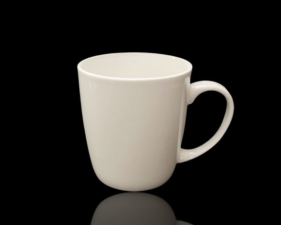 bulk 36 White Fine Bone China Mug White 350ml