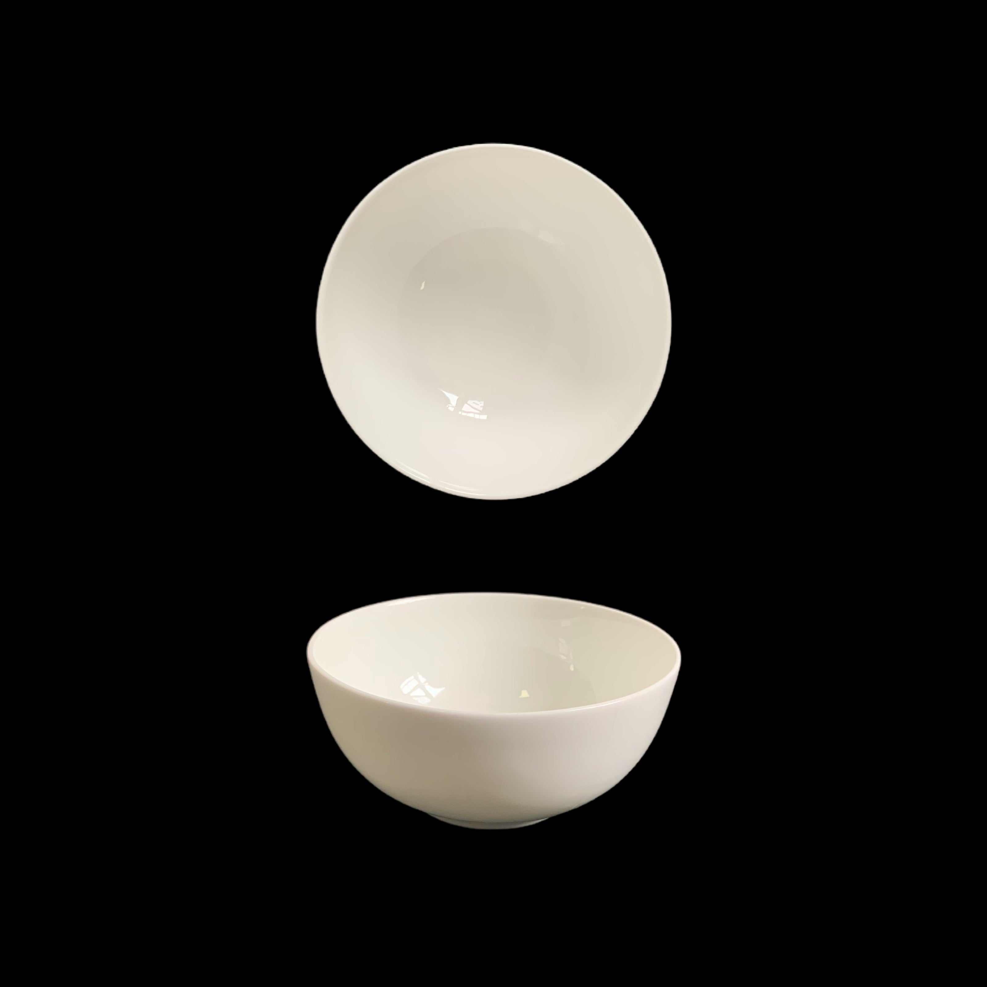 Outdoor Play Equipment: bulk 24 White New Bone China Round Bowl 3.75in 10cm