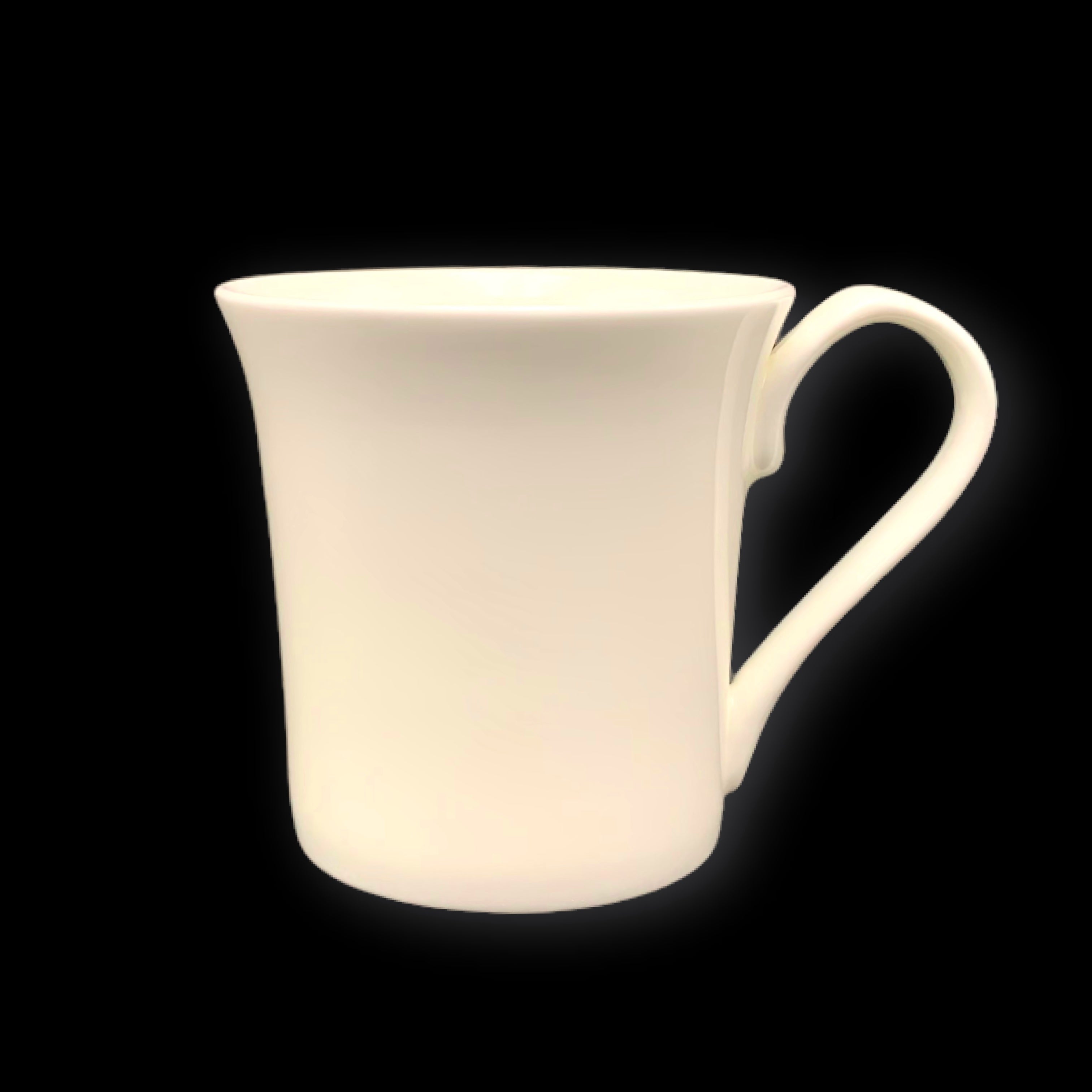 Teas & Accessories: bulk 24 White Bone China Flare Mug 310ml 9x9cm