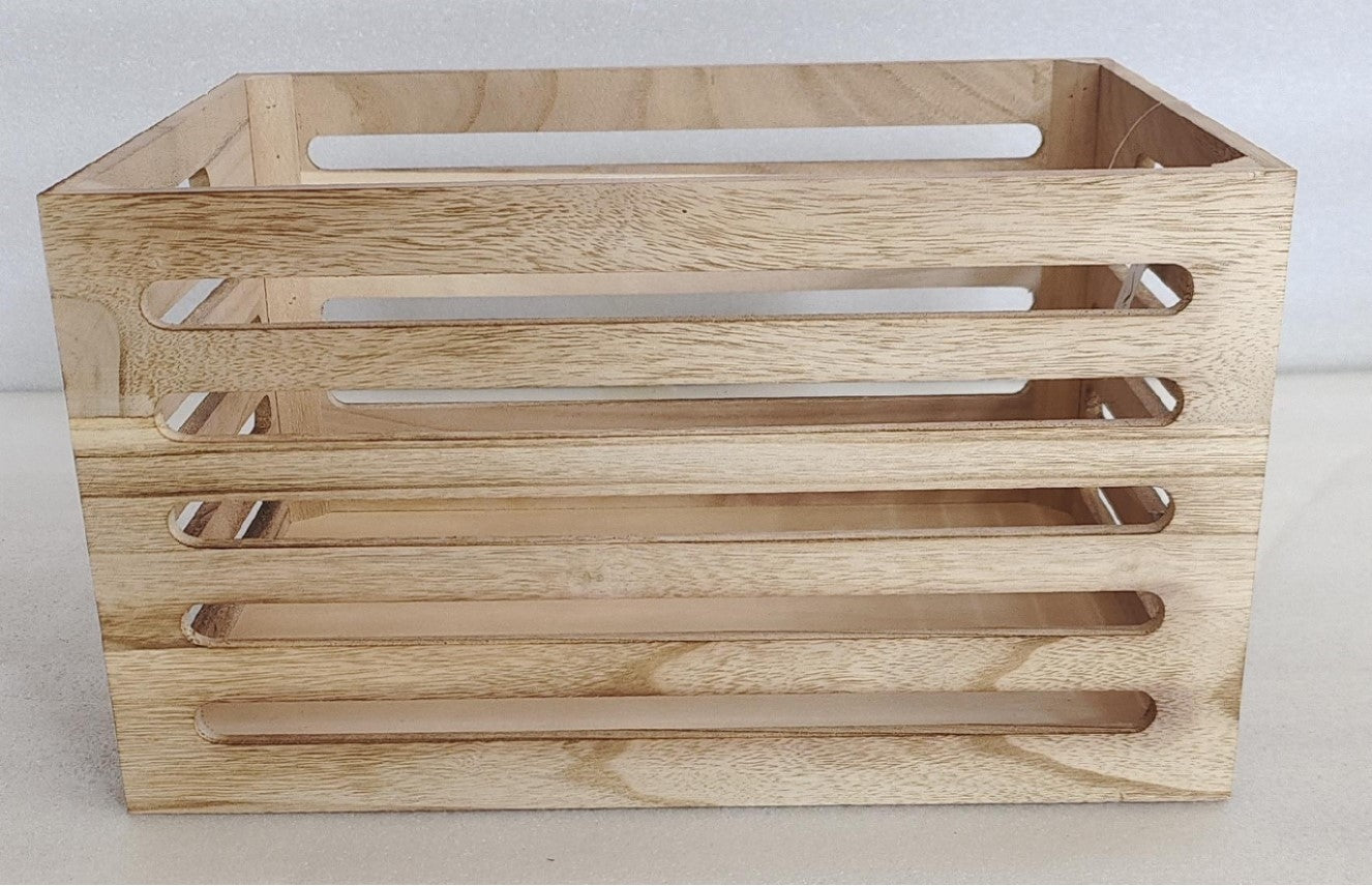 Small Animal Habitats & Cages: Wood Crates Natural 40x22cm