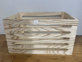 Small Animal Habitats & Cages: Wood Crates Natural 40x22cm