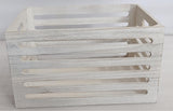 Table Linen & Kitchen Towels: Wood Crates White Wash 40x22cm