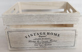 Table Linen & Kitchen Towels: Vintage Home Wood Crates White Wash 40x22cm